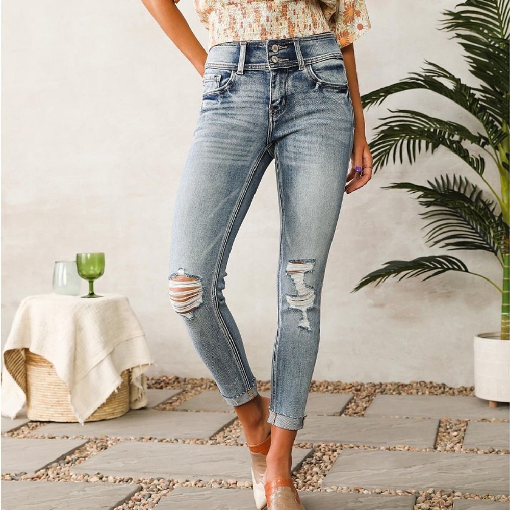 Kancan Ankle Skinny Jeans